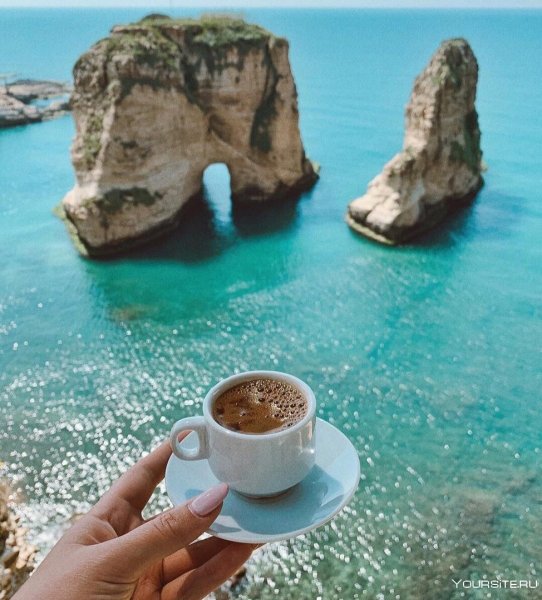 Прекрасное утро на море