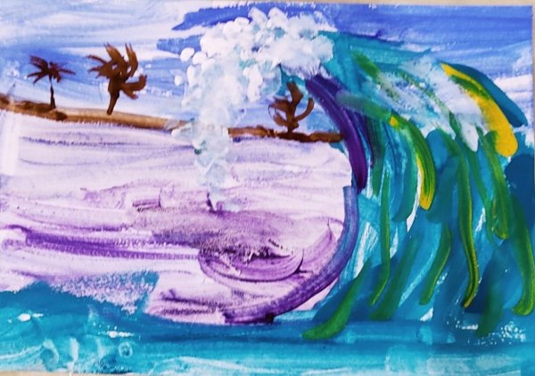 Название рисунков про море