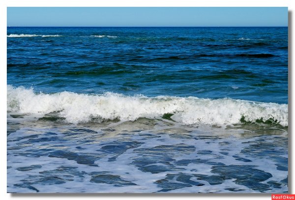 Взволнованное море
