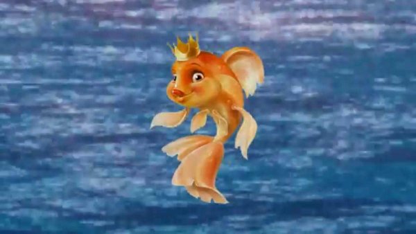 Золотая рыбка из мультика