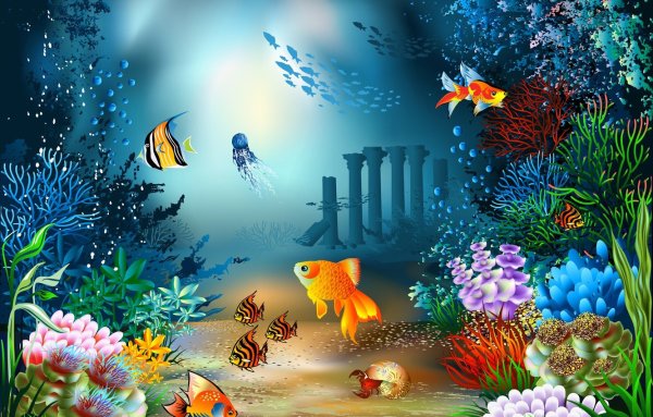 Золотая рыбка Пушкина