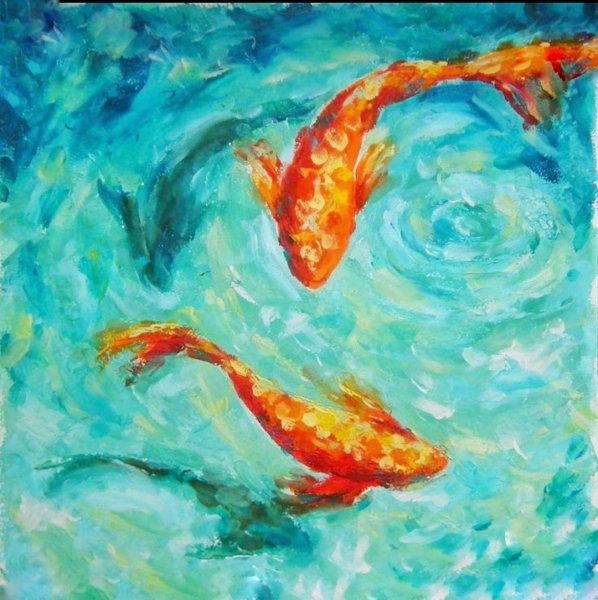 Золотая рыбка Сказочная