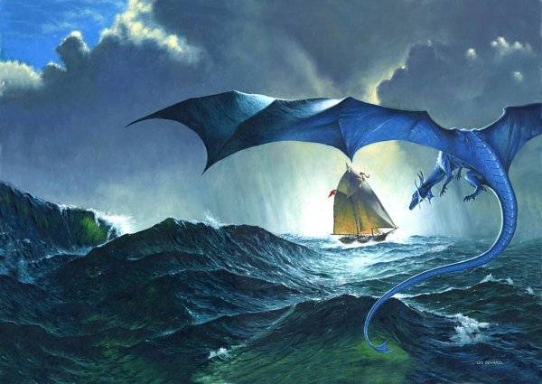 Корабль дракон