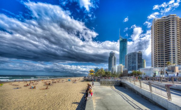 Город Голд Кост в Австралии