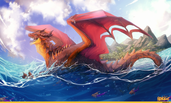 Корабль дракон