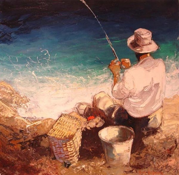 Французский художник. Andre Deymonaz