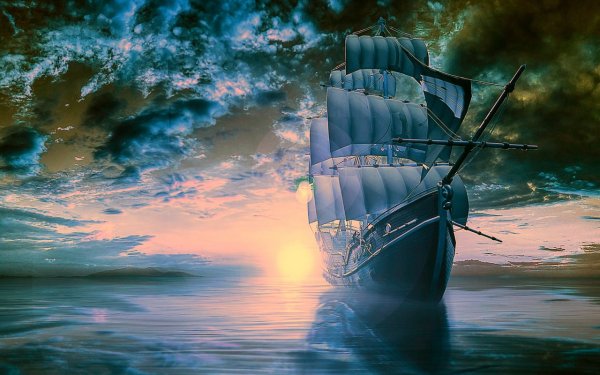 Летучий голландец и черная Жемчужина