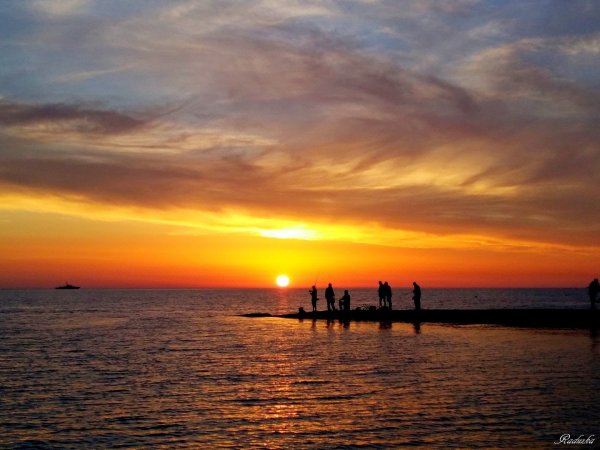 Закат в Черноморском