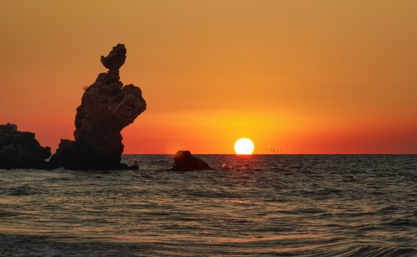 Закат солнца в Крыму