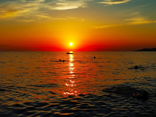 Закат в Анапе