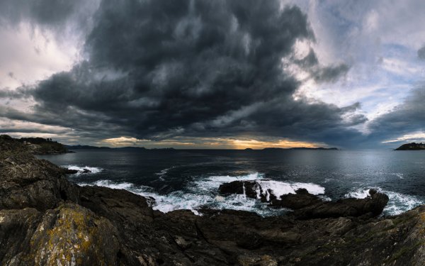 Баренцево море шторм