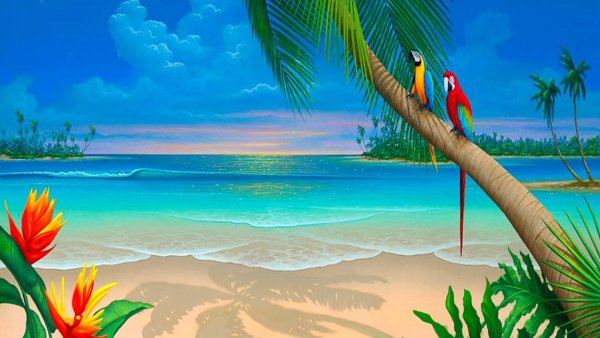 Пальма рисунок