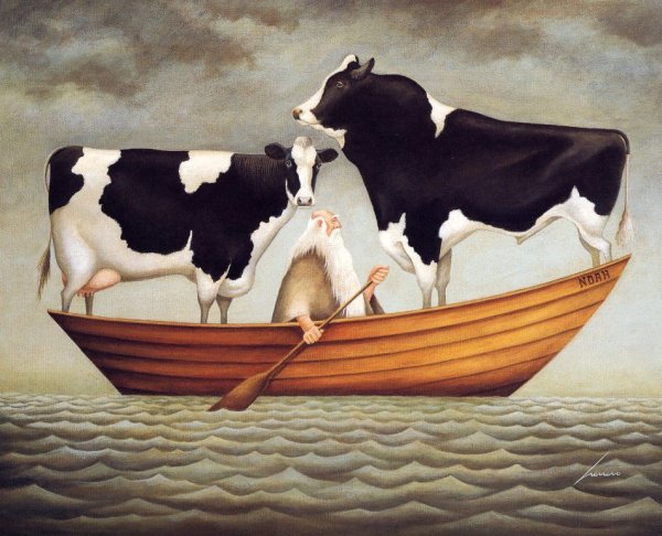 Корова в космосе