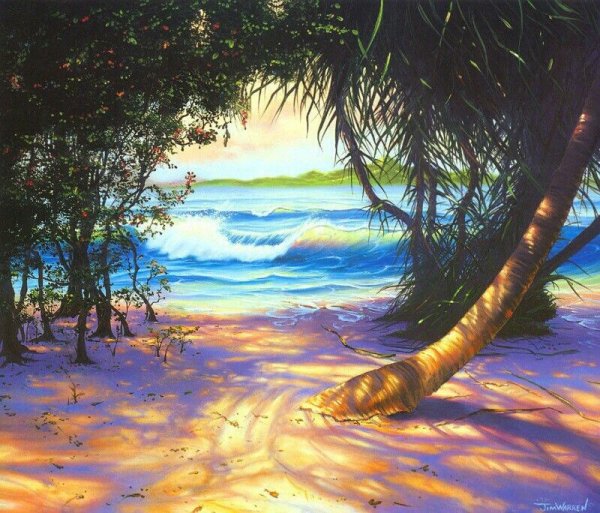 Картины море Джим Уоррен