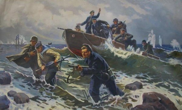 Морская пехота оборона Севастополя