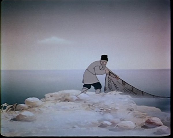 Пушкин Золотая рыбка невод