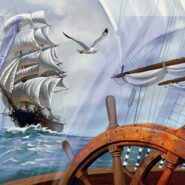 Морская тематика корабль