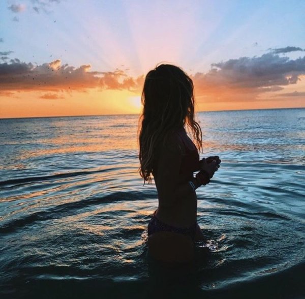 Волосы летом