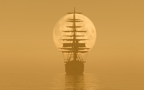 Фон корабль