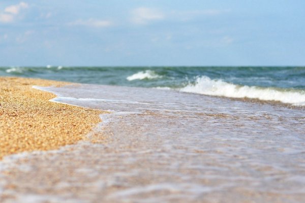 Ракушечный пляж Кучугуры