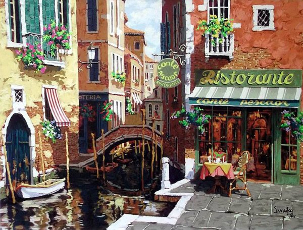 Художник Швайко Виктор Венеция