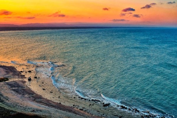 Пляжи Каспийского моря Дагестан