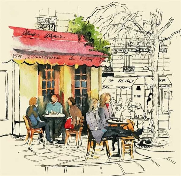 Живопись городской Руане Маннинг