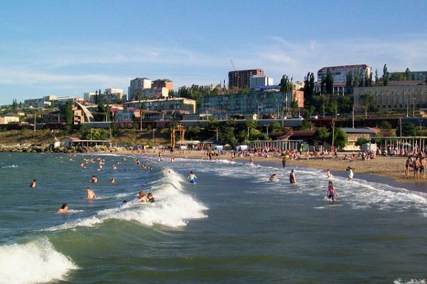 Каспийское море Махачкала пляж