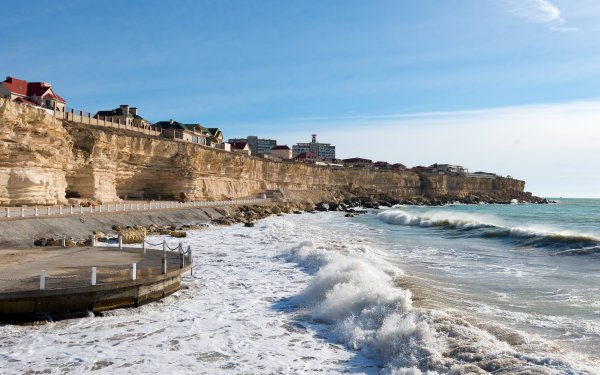 Пляжи Каспия в Астрахани