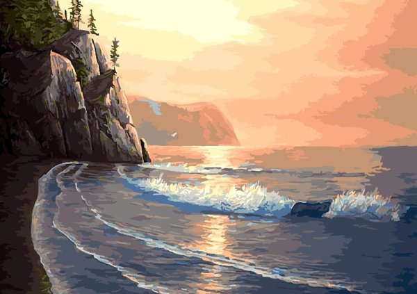 Морской Утес в живописи