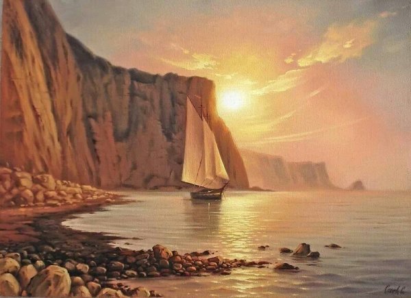 Сергей Стоев морской пейзаж