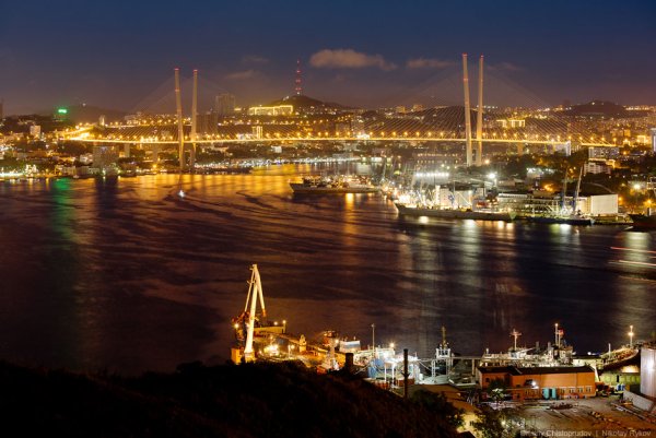 Залив золотой Рог Владивосток