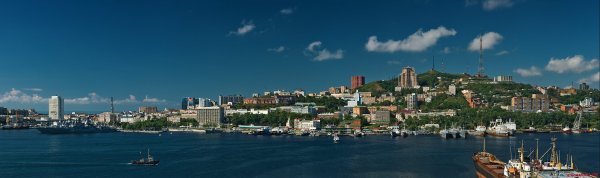 Владивосток бухта панорама