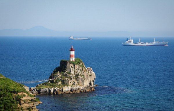 Море Владивосток Маяк Басаргина