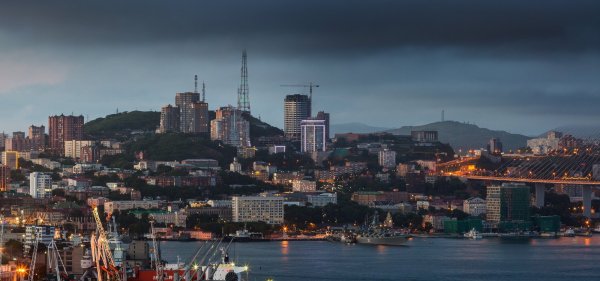 Морская панорама Владивостока