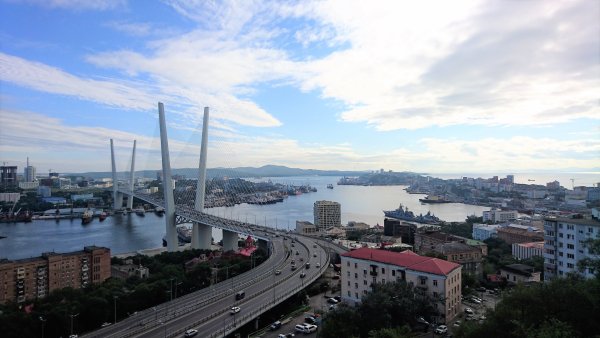 Бухта золотой Рог Владивосток