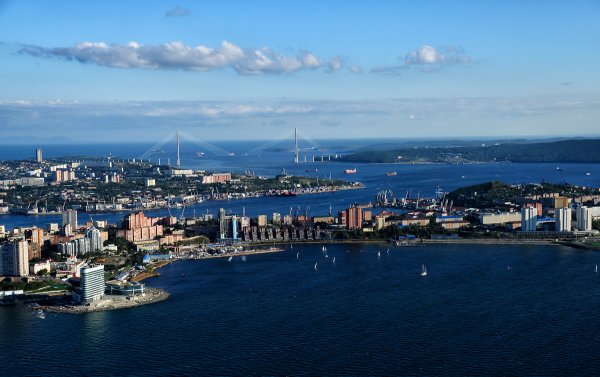 Владивосток с высоты птичьего полета