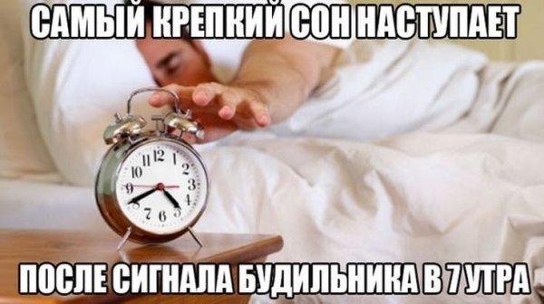 Проснуться утром прикольные