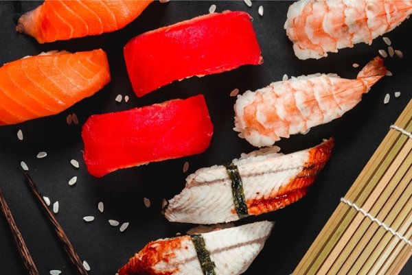 Суши красивые