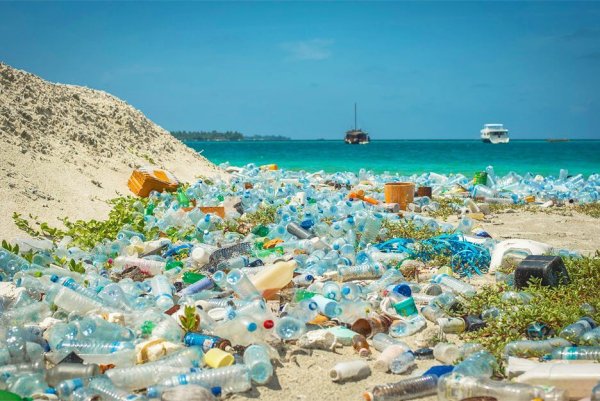 Мусор на побережье