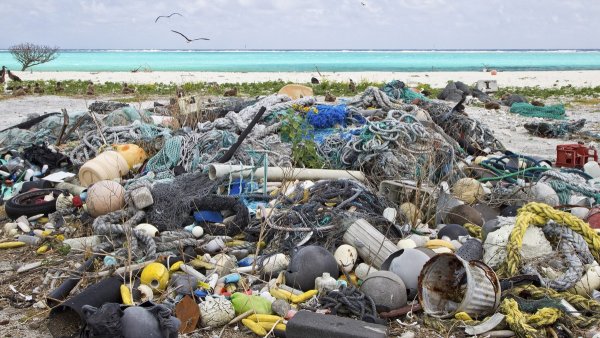 Пластиковый мусор Баренцево море