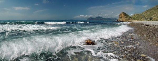 Черное море Крым волна