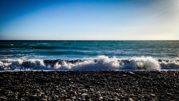 Черное море пляж