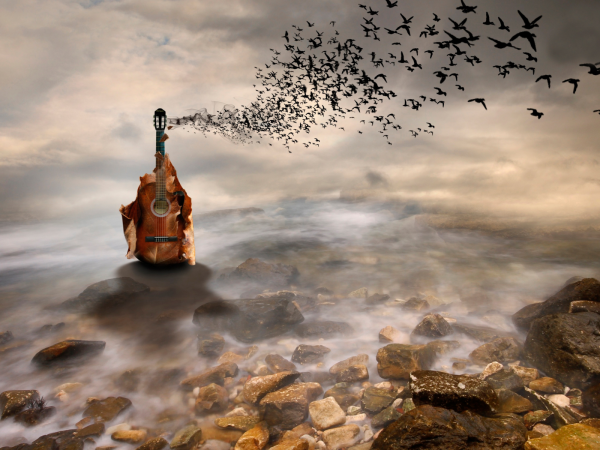 Бушующее море и человек