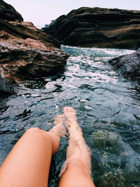 Ножки на море