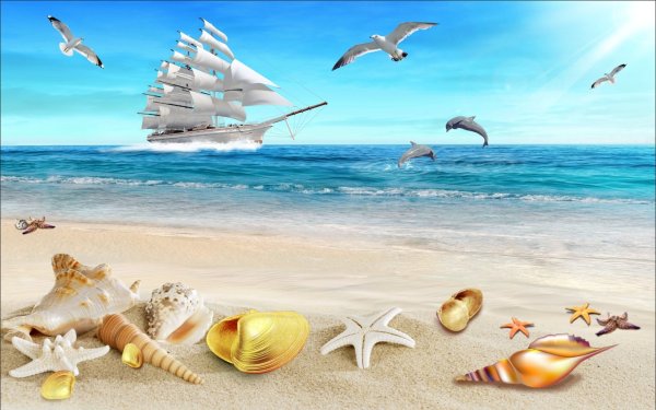 Бирюзовое море