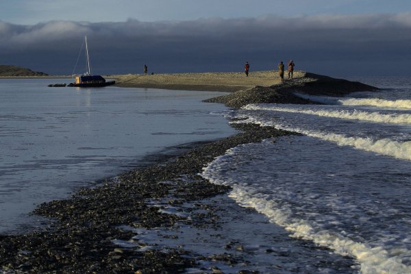 Море Лаптевых со спутника