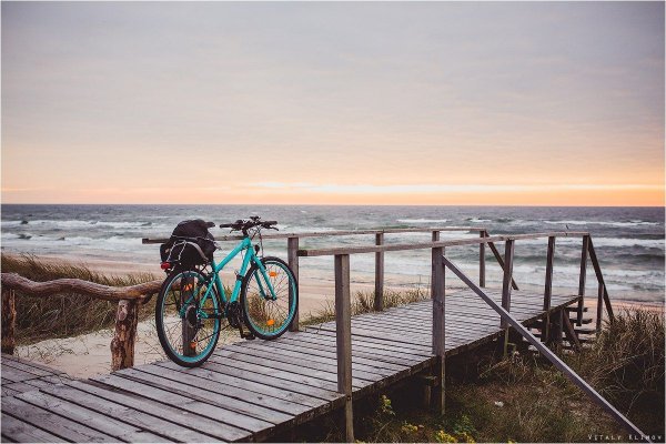 Велопрогулка вдоль моря