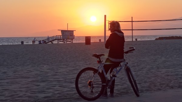 Велосипед на пляже