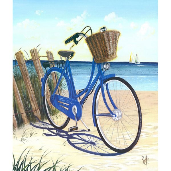 Картина велосипед